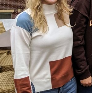 Color Block Sweater